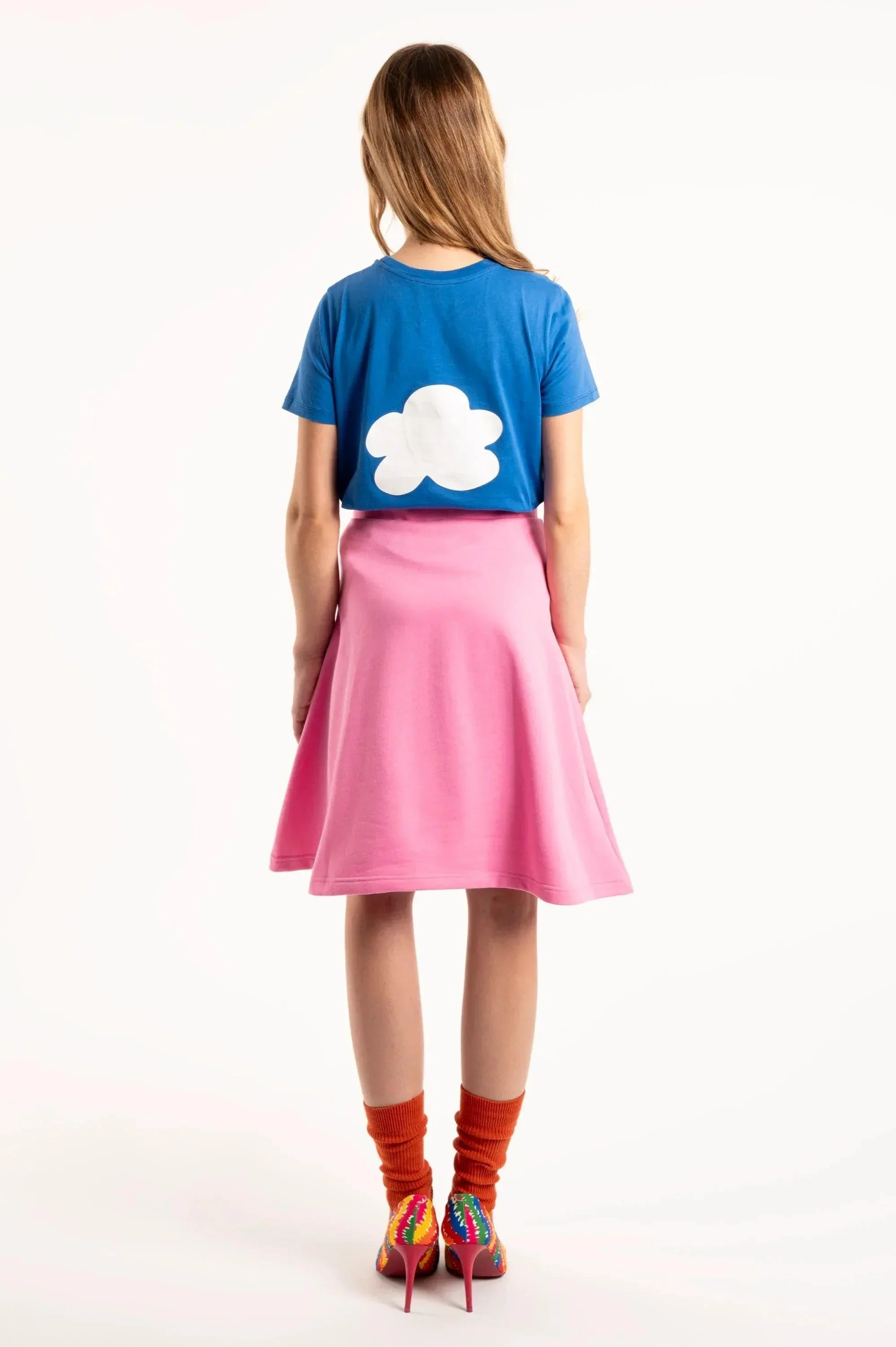 CAMISETA AZUL BASICA NUBE - Image 4